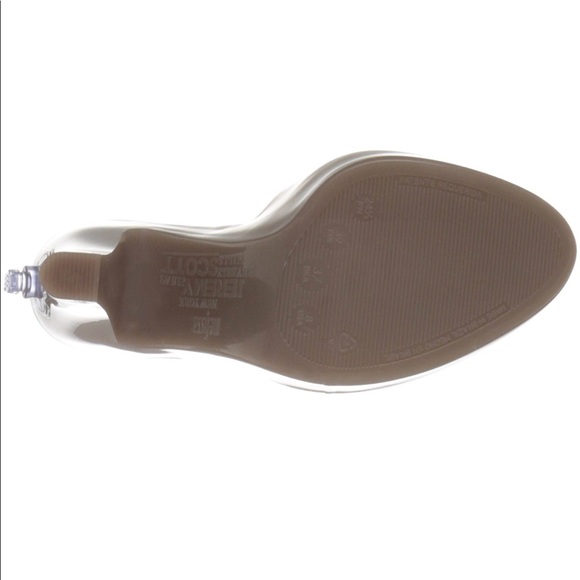 🔥 Jeremy Scott Melissa barbie blow up doll nude heels mules moschino 9 - Picture 5 of 16